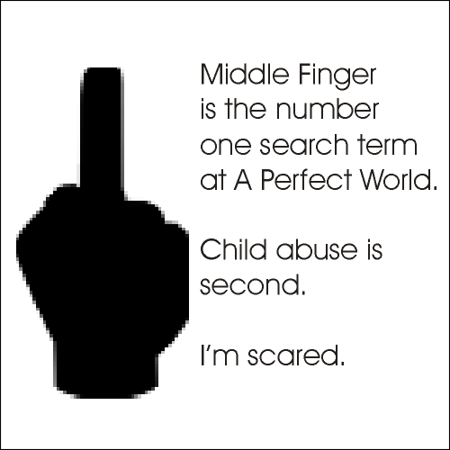 middle finger