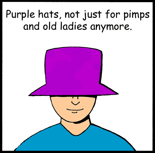 Purple Hat