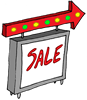 sale sign