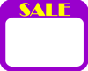 Sale tag